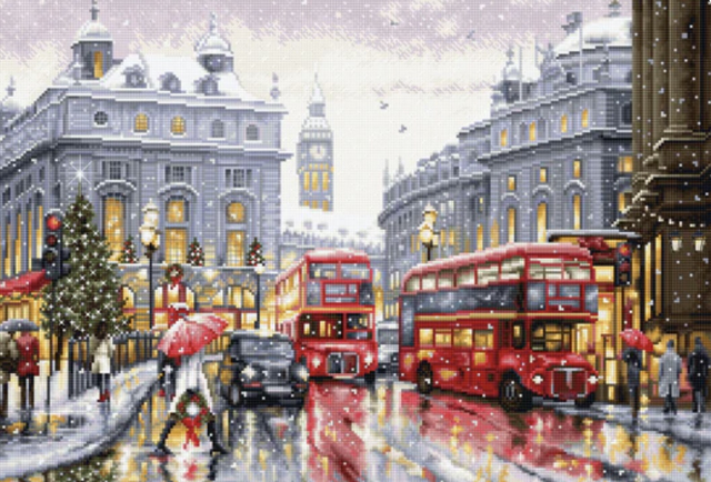 Cross Stitch Kit Luca-S - London, 