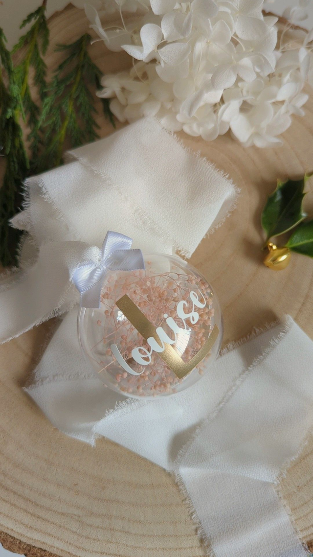 Boule de Noël (Plastique) - Trésor de Noël