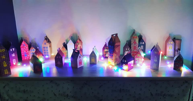 Calendrier de l&#039;avent Maison