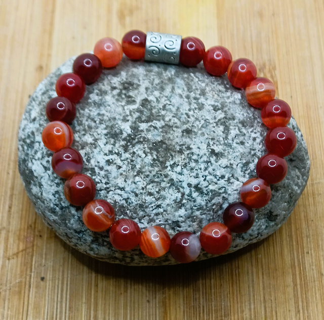 BRACELET EN CORNALINE