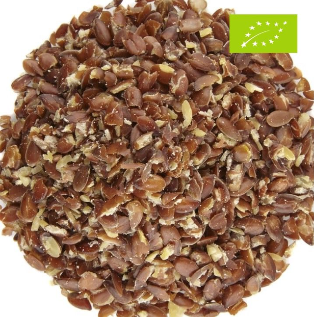 Leinsamen geschrotet Bio