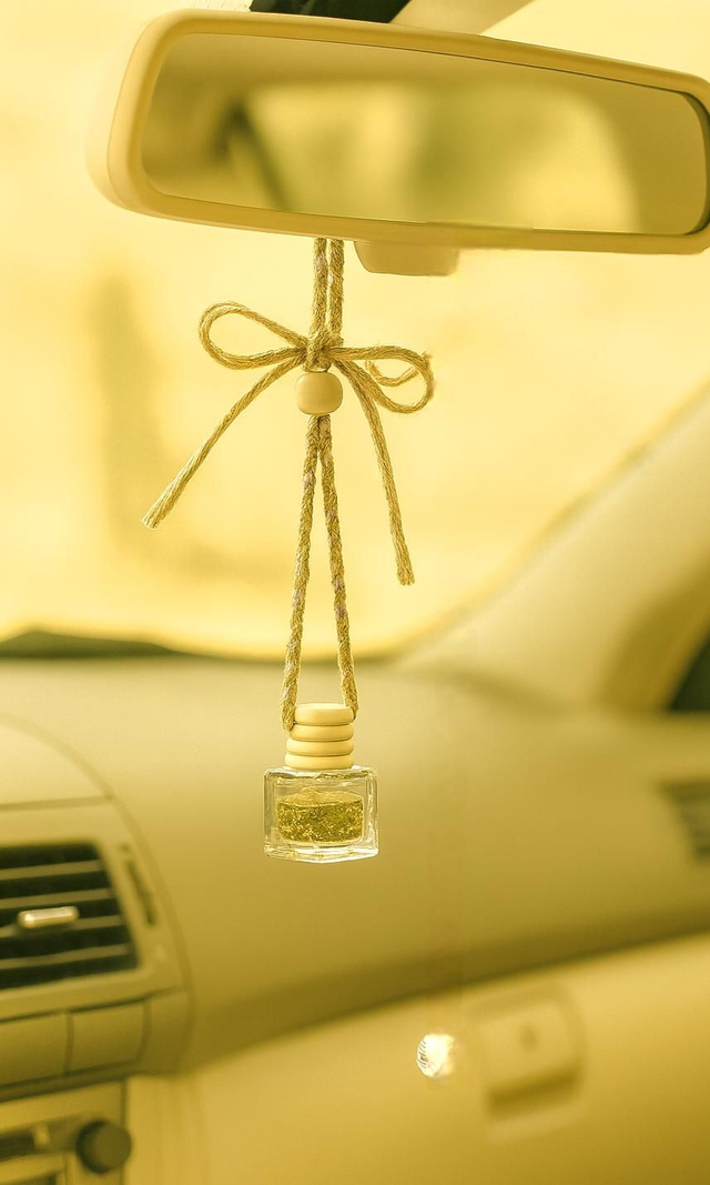 Fiole à suspendre pour rétroviseur 