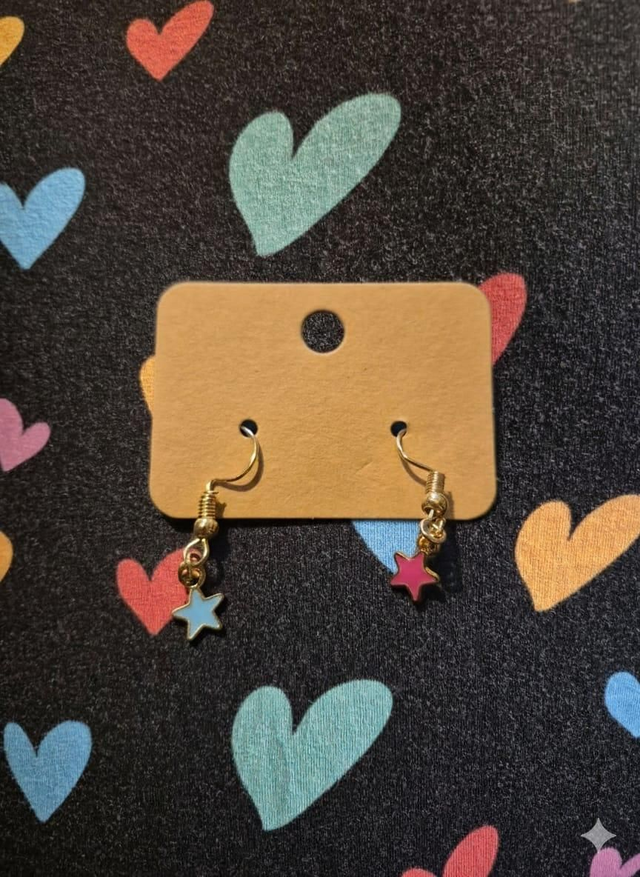 Star earrings 