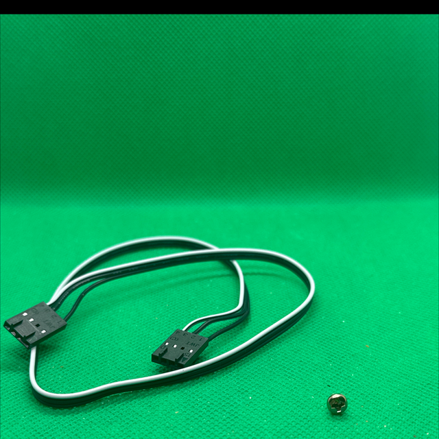 *1056-2-Pin PC Lüfter / Frontpanel Kabel + Schraube – Mainboard Anschluss
