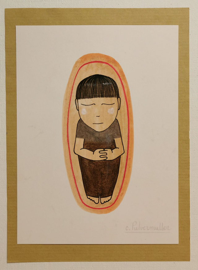 tableau porte bonheur "Nacelle 1"