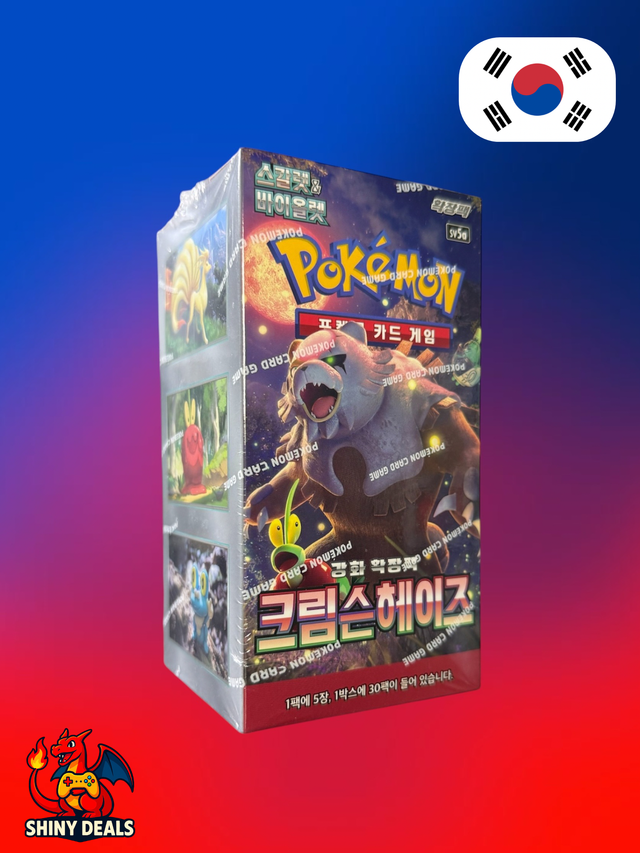 Display Pokémon Crimson Haze (Sv5a) - Coréen