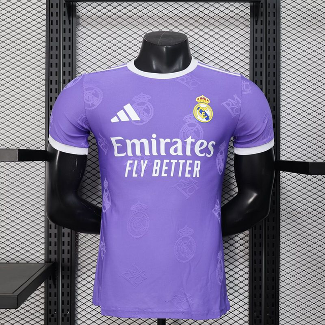 Camiseta Real Madrid EDICIÓN ESPECIAL (Lila) - Versión Jugador - 25-26