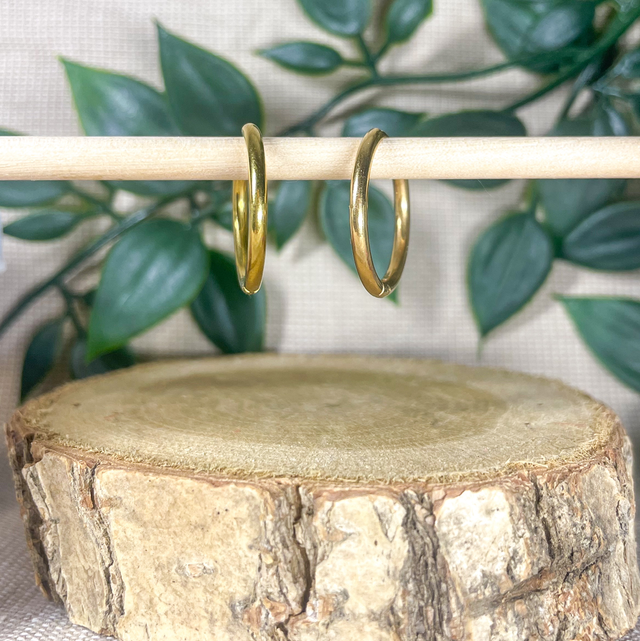 Créoles dorées - Taille M