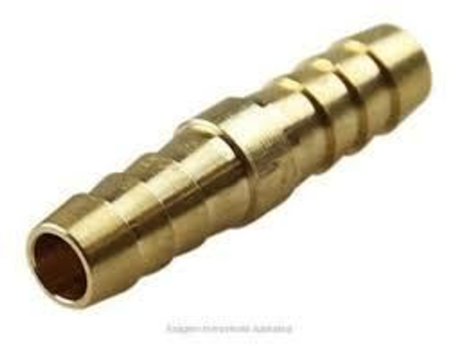 Emenda simples latão