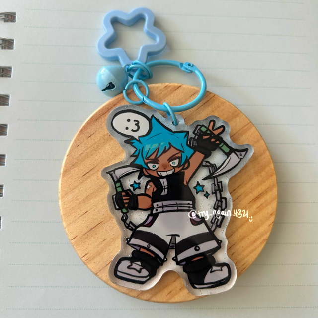 Blackstar keychain 