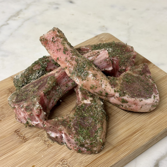 Rare Breed Lamb Garden Mint Marinade Cutlets