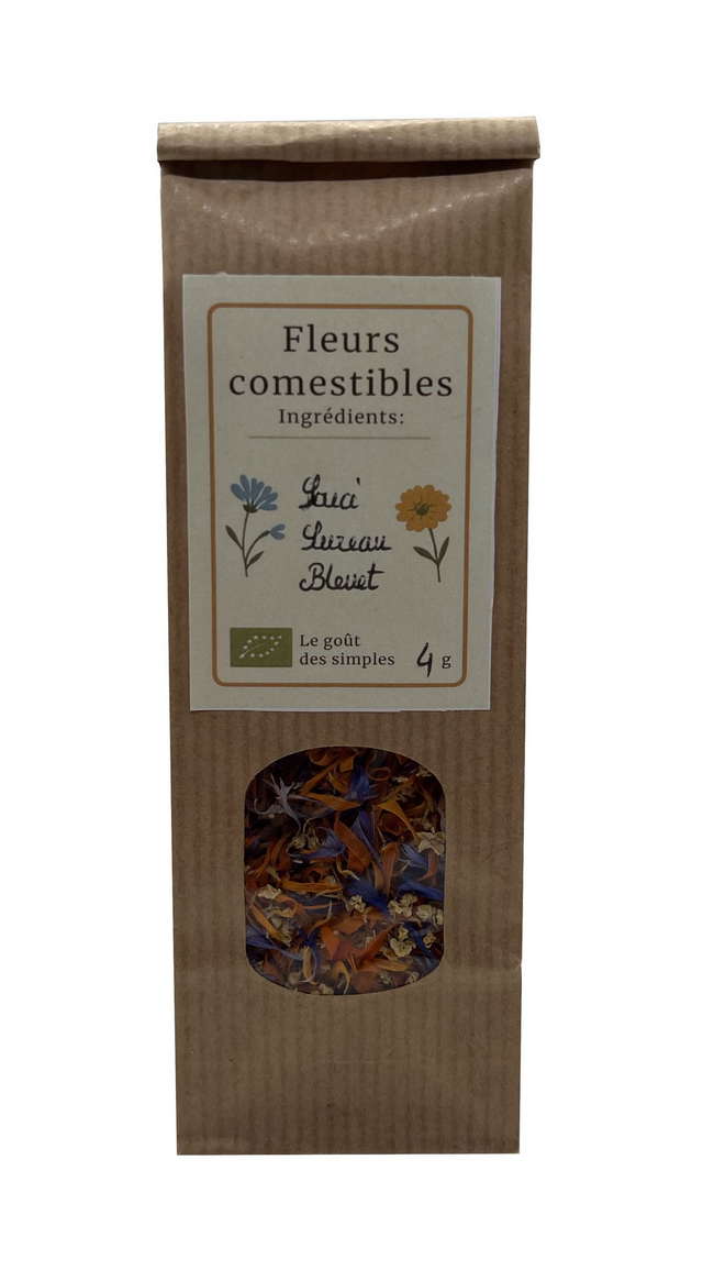 Fleurs comestibles 