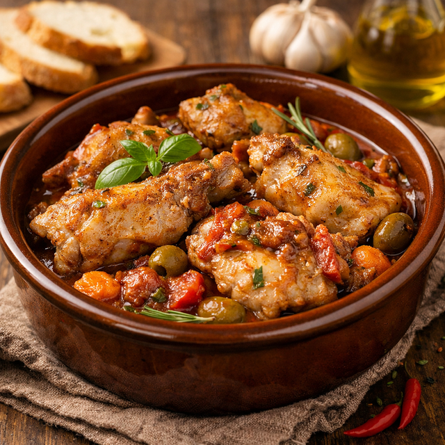 Coniglio in casseruola