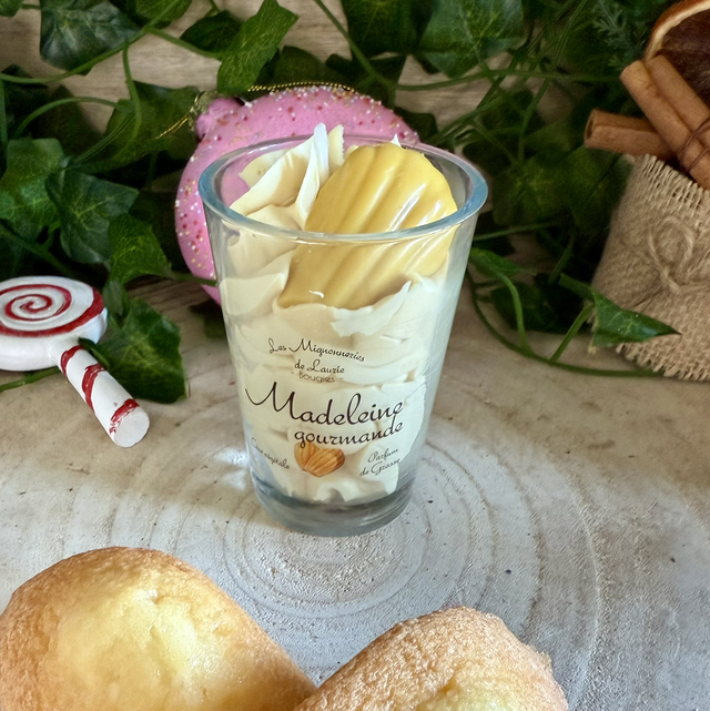 Bougie Madeleine gourmande