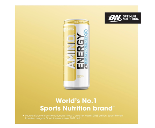 AMINO ÉLECTROLYTE tropical 24 pack