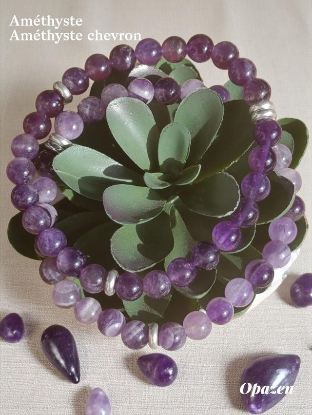 Bracelets Améthyste 