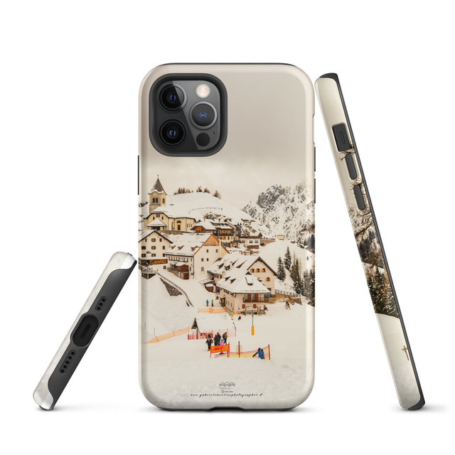 Cover iPhone rigida Monte Lussari Landscape winter
