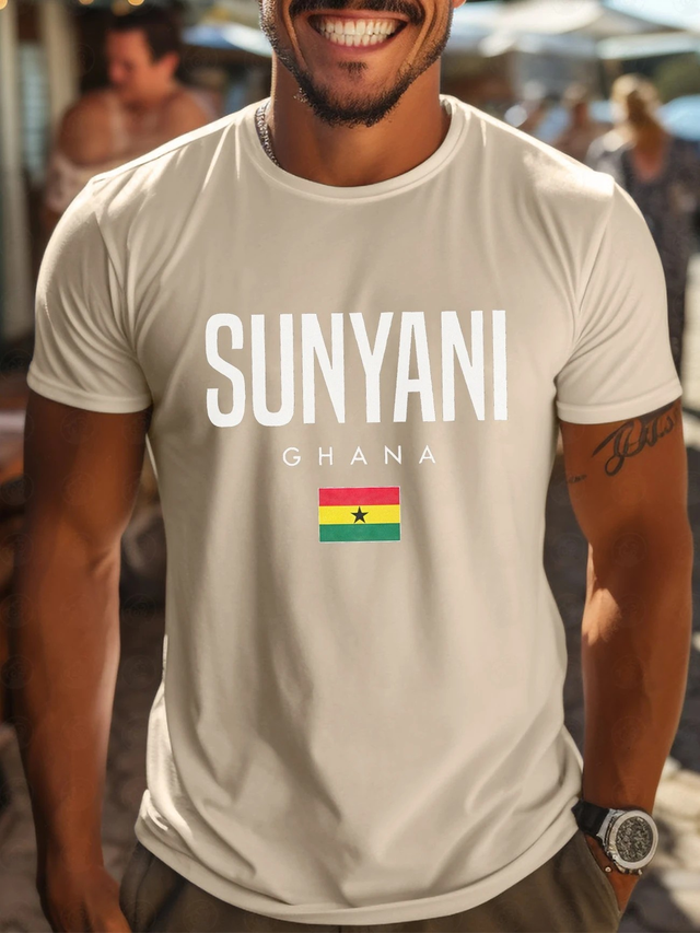 Men's City Sunyani Ghana Graphic T-Shirt