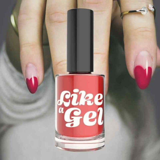 Like a Gel Nail Polish – Strawberry 10ML | Beauty &amp; Fashion

