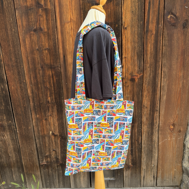 Tote bag Justice League couleur