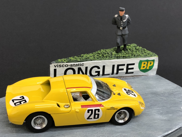 Ferrari 250 LM Le Mans 1965 Diorama 1:43 Best