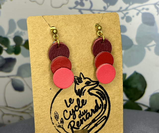 Boucles d’oreilles - Particules