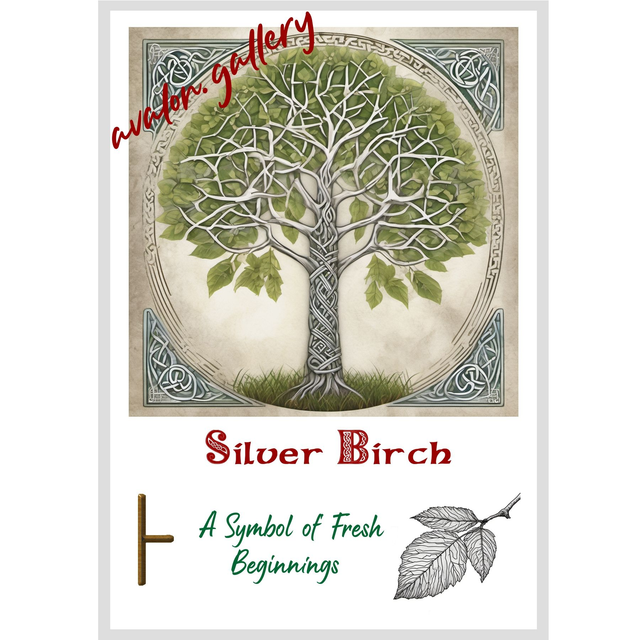 01. Silver Birch - 'A Symbol of Fresh Beginnings'