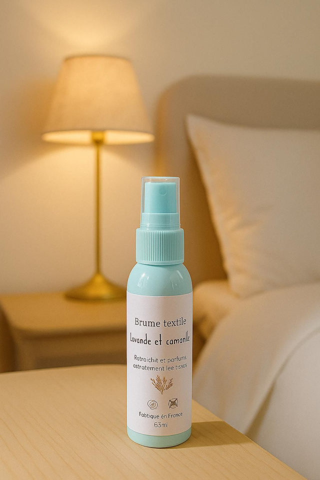 Brume pour linge et maison – Parfums naturels au choix