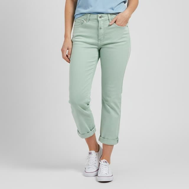 Pantacourt Vert Menthe Ajusté - Collection Printemps-Été