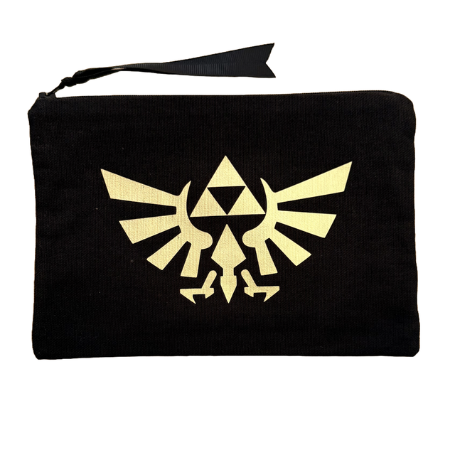 Pochette inspiration Zelda Triforce