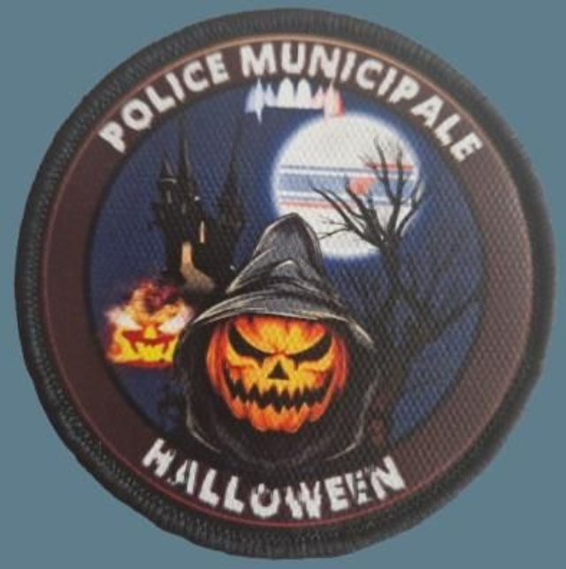 Patch Halloween Police Municipale V2