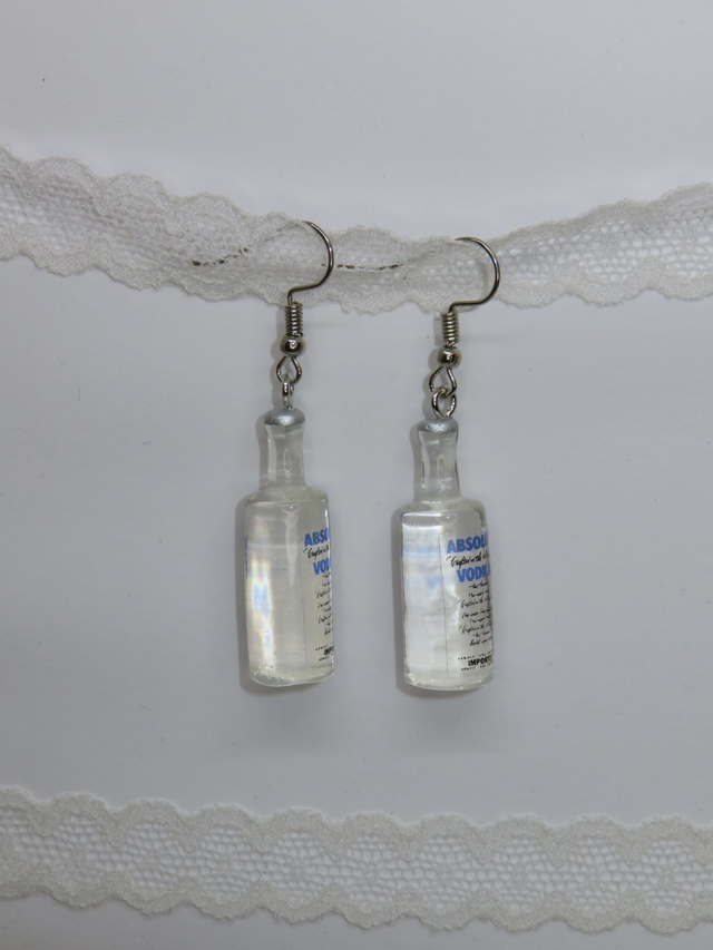 Boucle d'oreille Absolut vodka