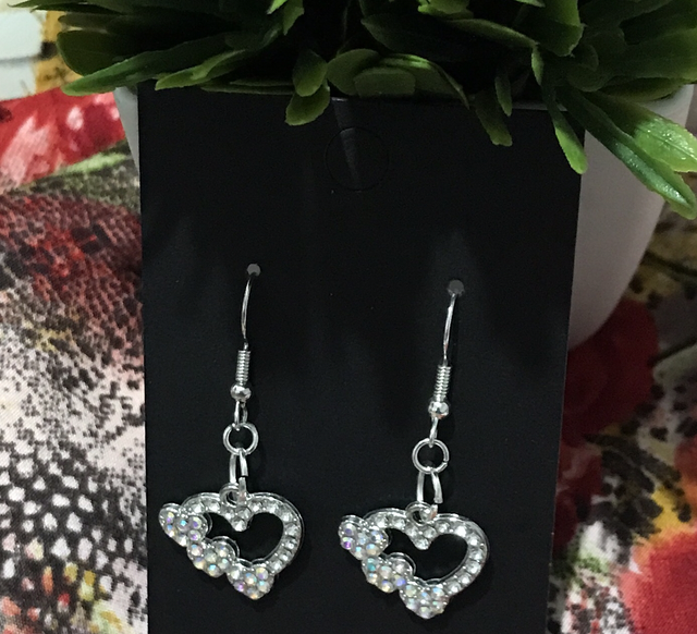 Silver Dangling Earrings - SDE177