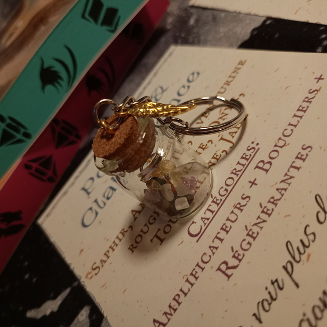 Porte-clés Grand (pierres précieuses)