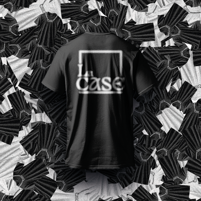 T-SHIRT - LA CASE - Édition Halftone - NOIR