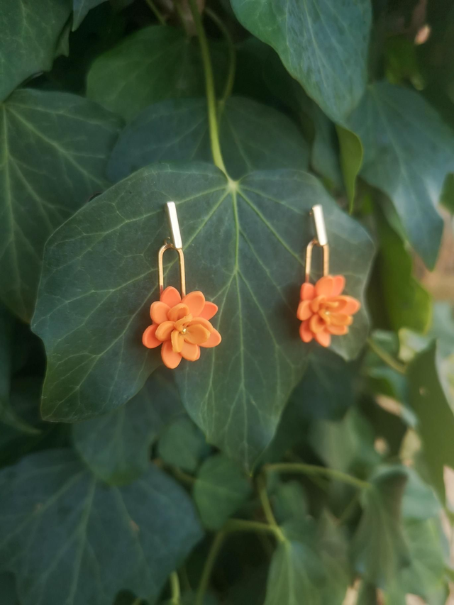Collection Florale Vent d'automne - Boucles d'oreilles Lisa