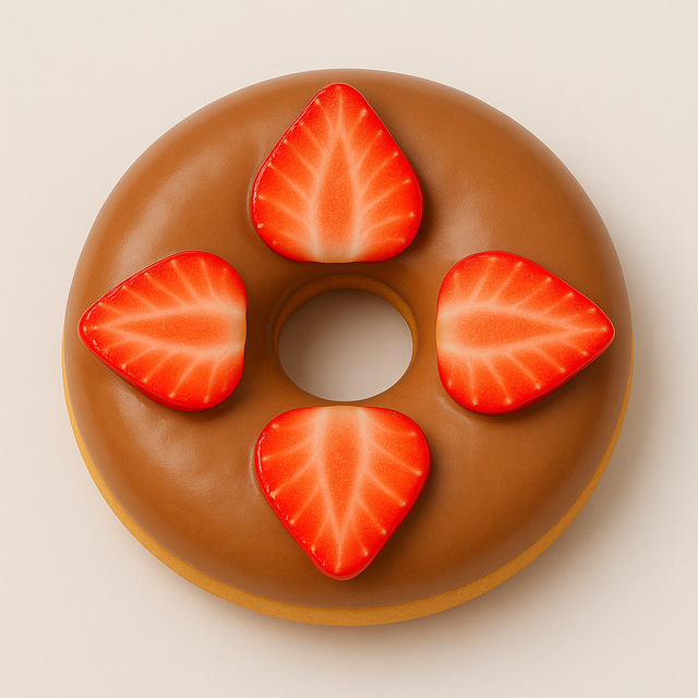 Donut Fraise