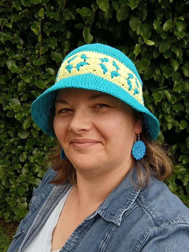Bob JASMINE en Crochet - Fait Main - en Coton 