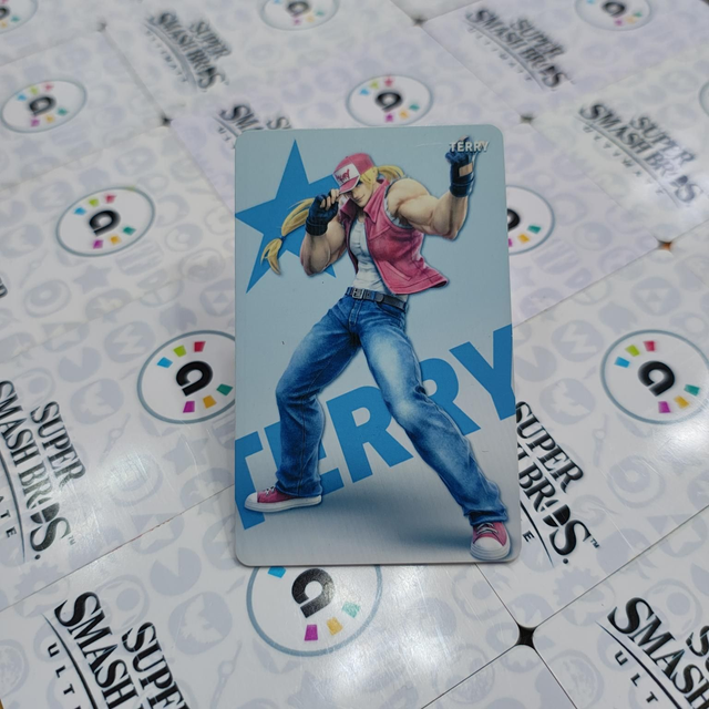 Tarjeta Amiibo Terry / Smash Bros