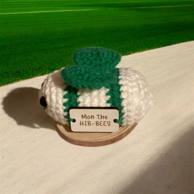 Crocheted positive pal (HIB-BEE)