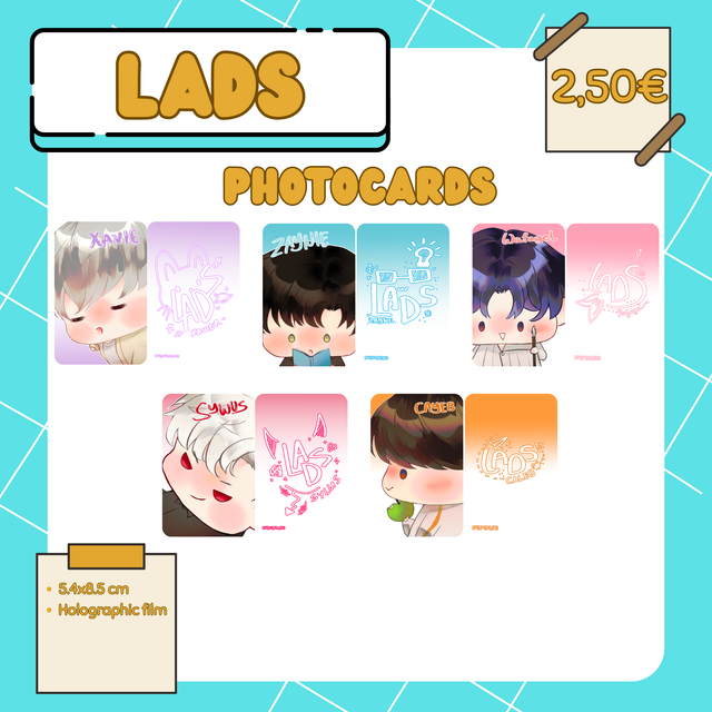 LADS Photocards