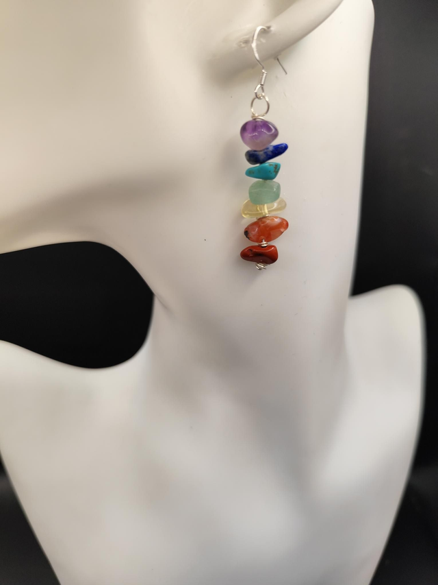 Chakra earrings