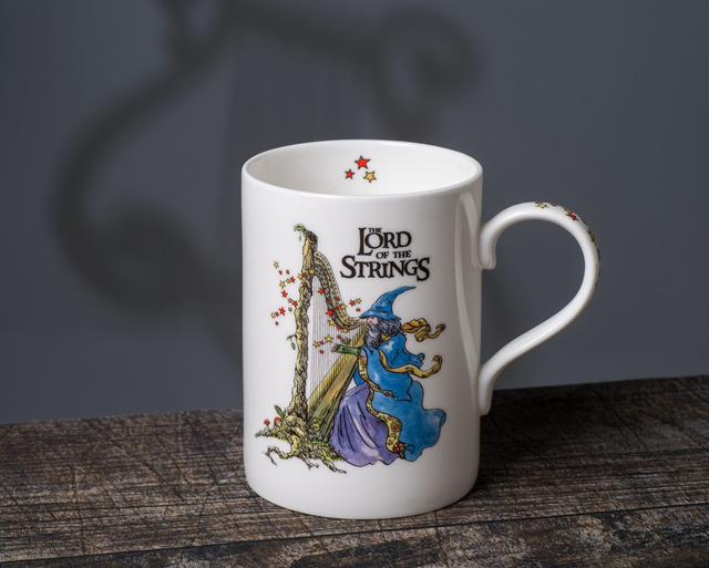 "Lord of the Strings" China Mug