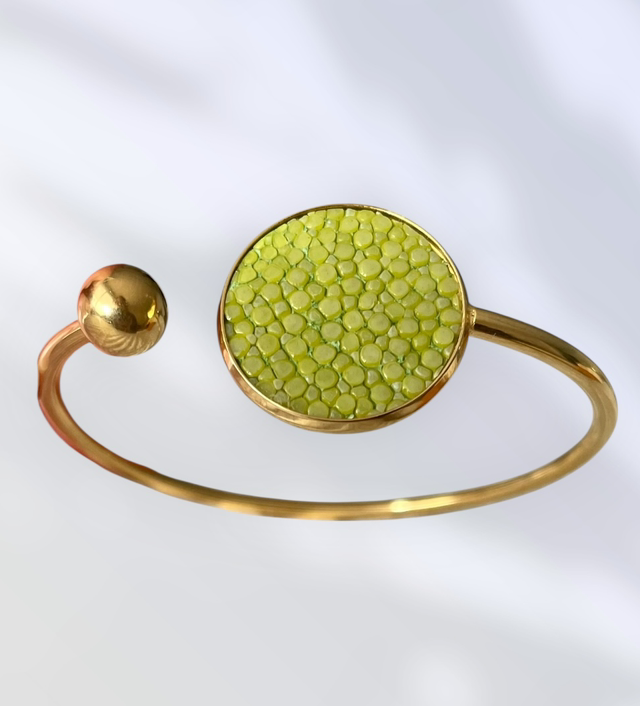 Jonc Simple Vert pomme 