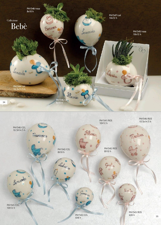 Palloncino con piantina vera