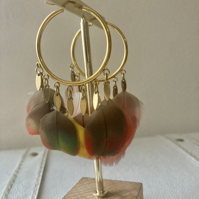 Boucles d’oreilles Bellissima exotique