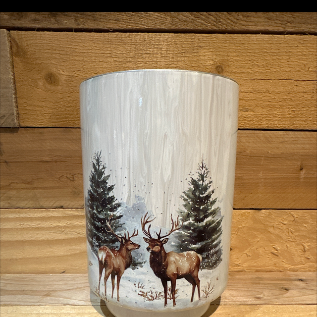 Large Deer Vase 
