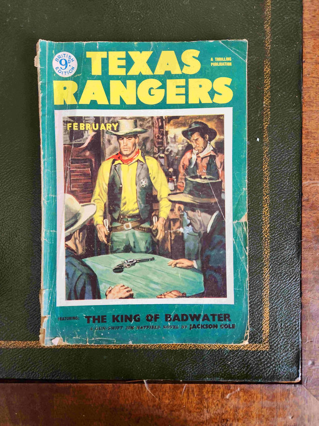 Texas Rangers February 1954 British Edition
