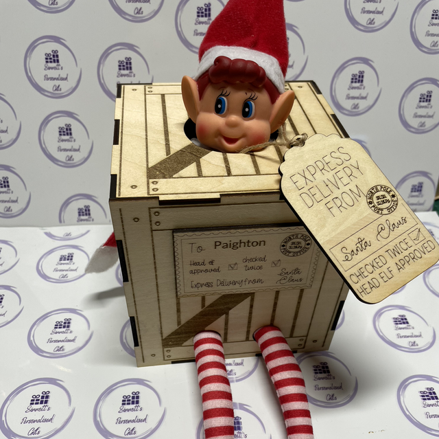 Elf arrival crate 