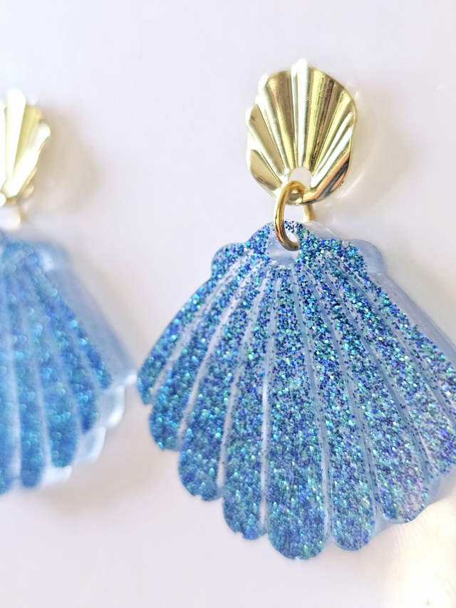 JACKIE bleu pailleté 